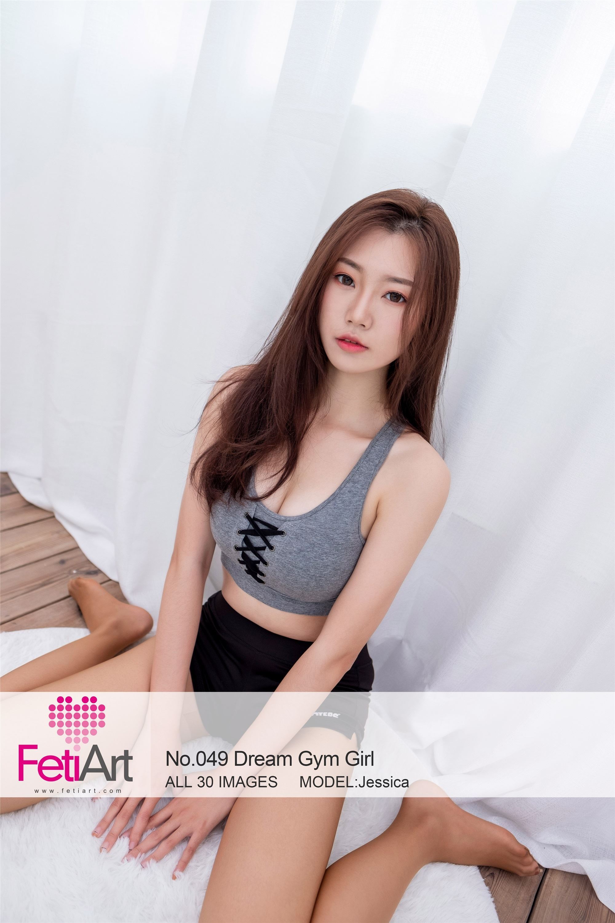 FetiArt Fashion Collection NO.00049 Dream Gym Girl MODEL-Jessica